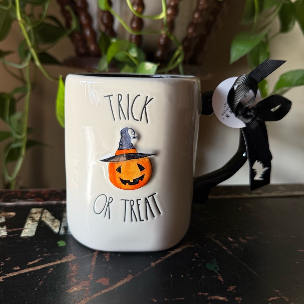 Rae Dunn Halloween Trick or Treat Mug